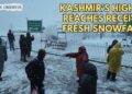 Video: Kashmir’s Higher Reaches Receive Fresh Snowfall