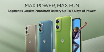 The moto g06 POWER launches with the segment’s largest 7000mAh battery, delivering up to 3 Days of Power, the longest battery life in its class.