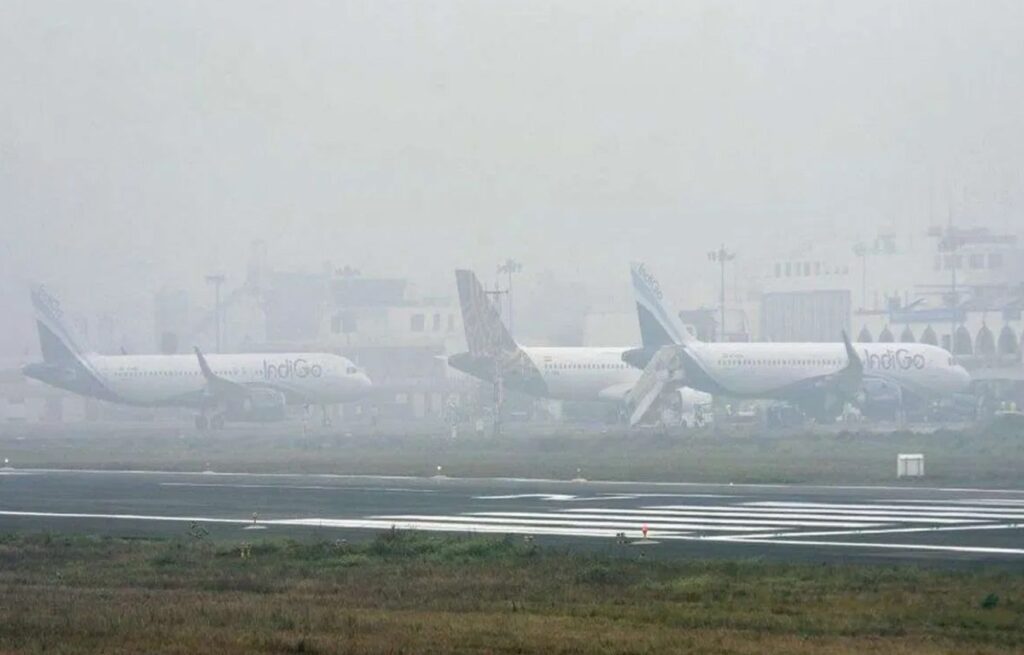 Poor Visibility in Delhi, 131 Flights Canceled