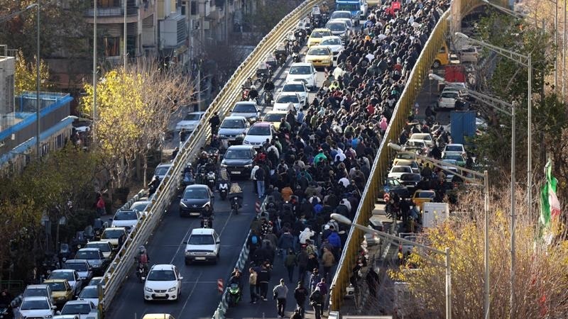 Iran Govt Seeks Dialogue, Blames Sanctions for Economic Unrest