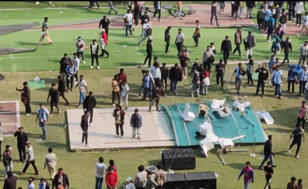 Fans on Rampage as Messi's Kolkata Tour Turns 'Messy' 