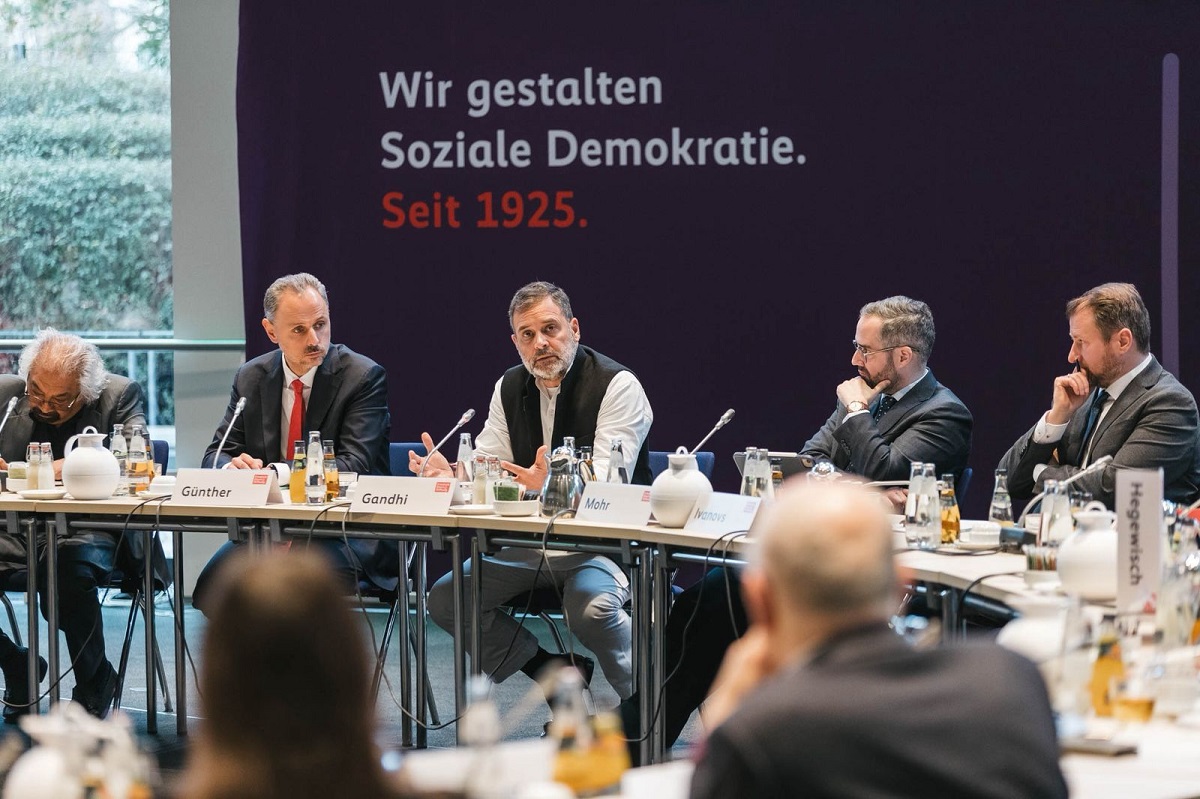 BJP Seeks to Scrap India’s Constitution: Rahul Gandhi in Berlin