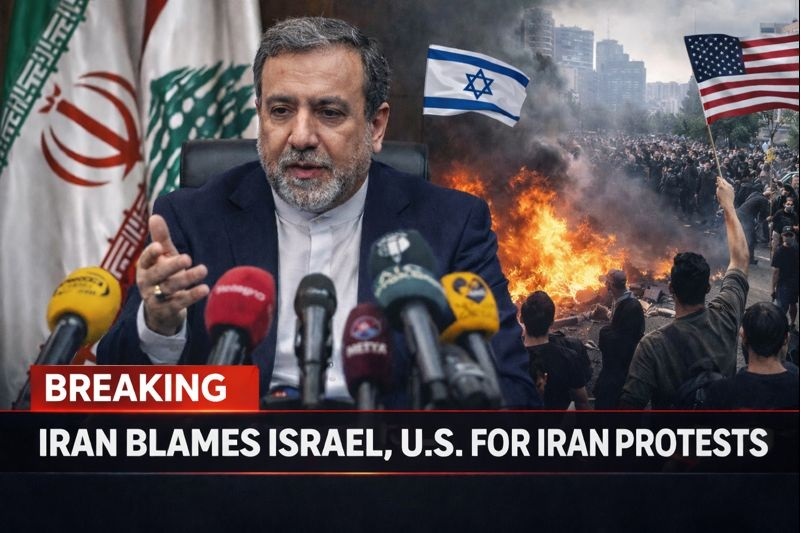 Iran Says Protests Contained, Accuses US and Israel of Orchestrating Violence