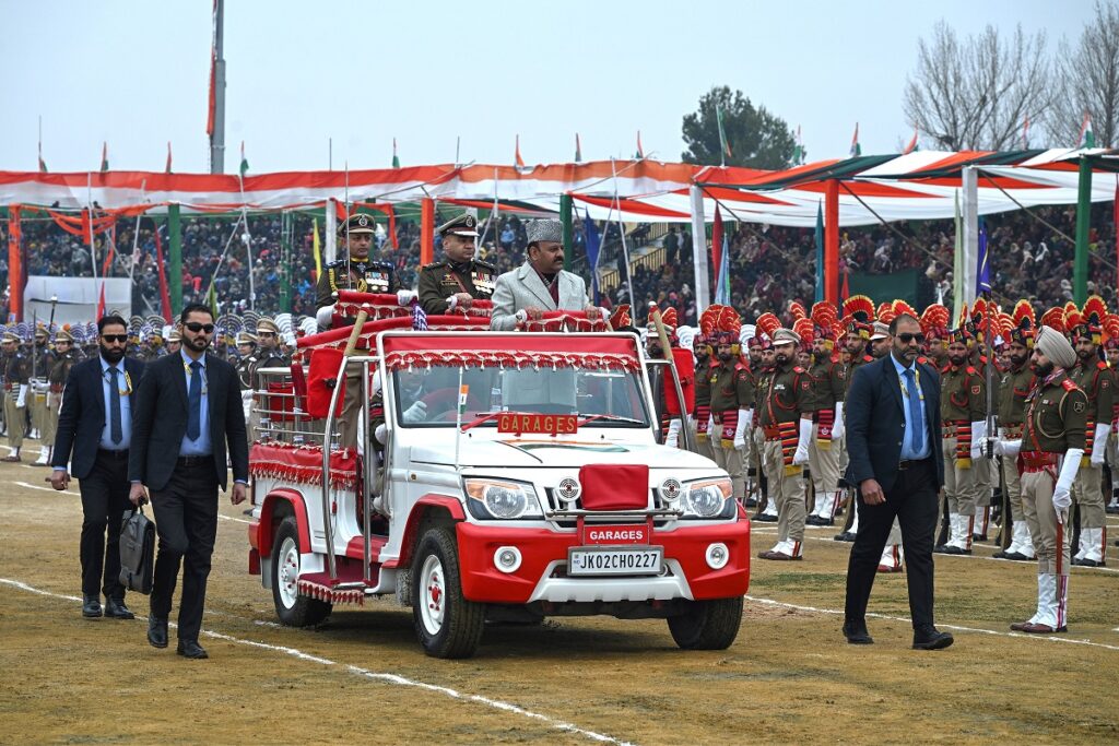 77th Republic Day Celebrated Across Kashmir