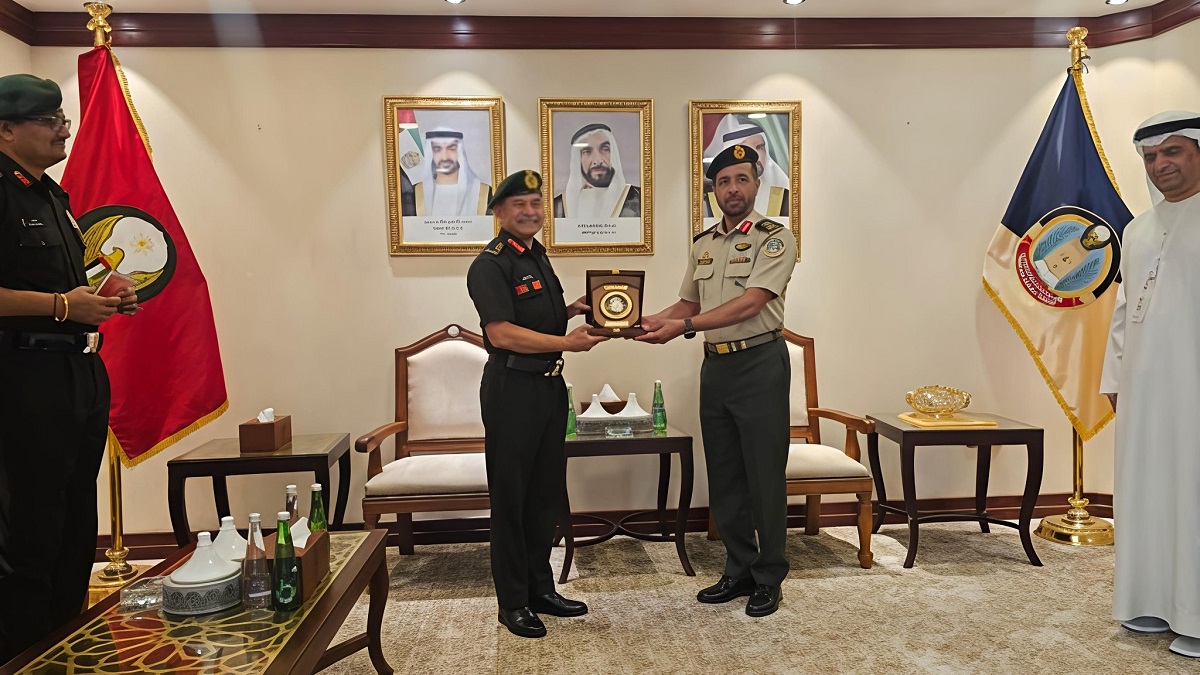 Indian Army Chief Visits UAE