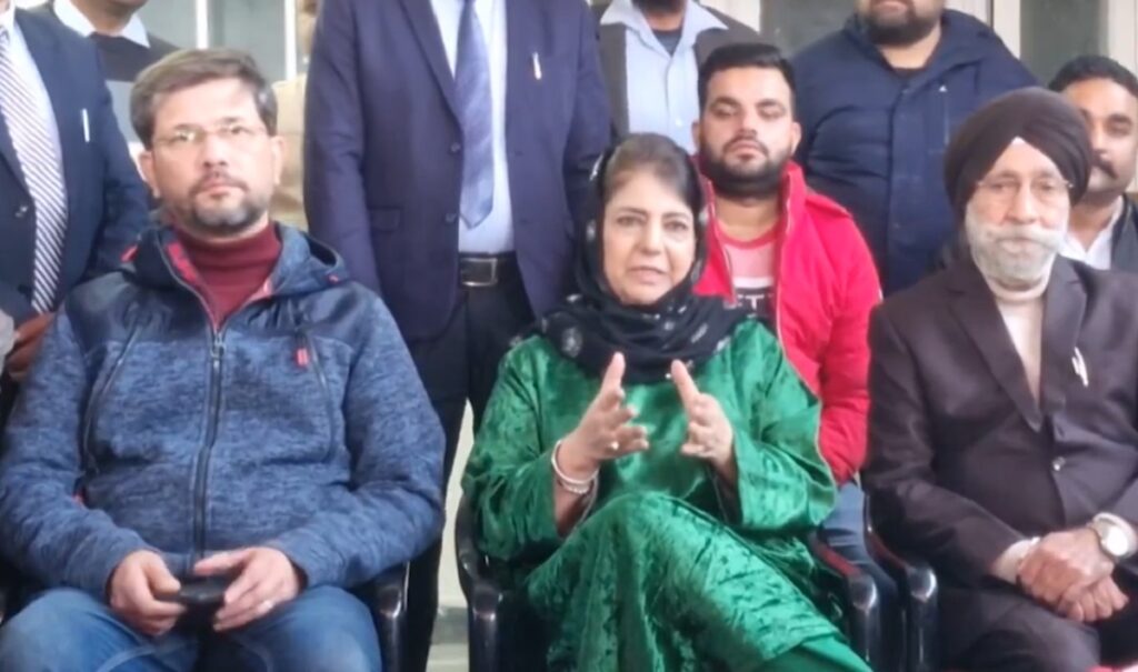 Kashmir Incomplete Without KPs People Awaiting Their Return: Mehbooba  