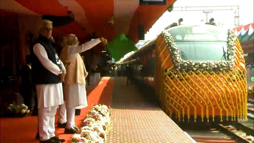 PM Flags Off India’s First Vande Bharat Sleeper Train from Bengal's Malda