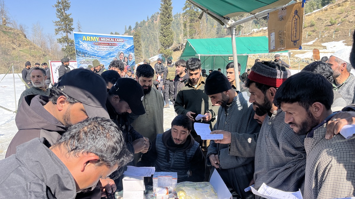 Army Brings Specialist Care to Remote Kashmir Village