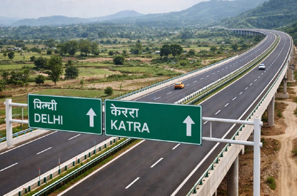 Delhi–Katra Expressway Set For Mar 2027 Completion: NHAI