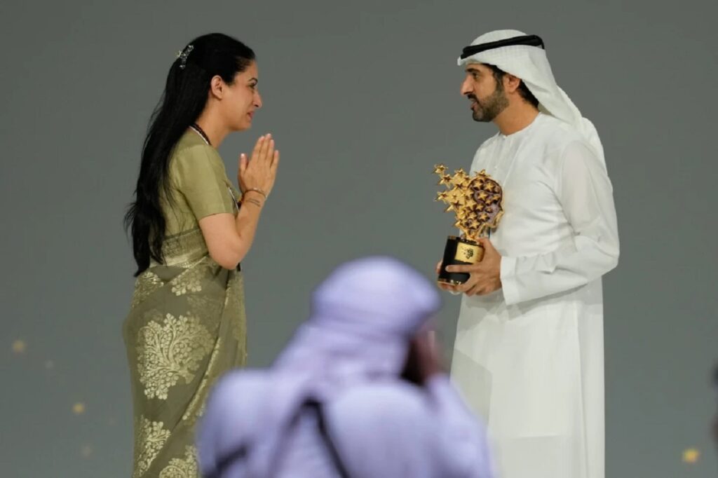 Indian Teacher Wins $1M Global Teacher Prize for Learning Centres