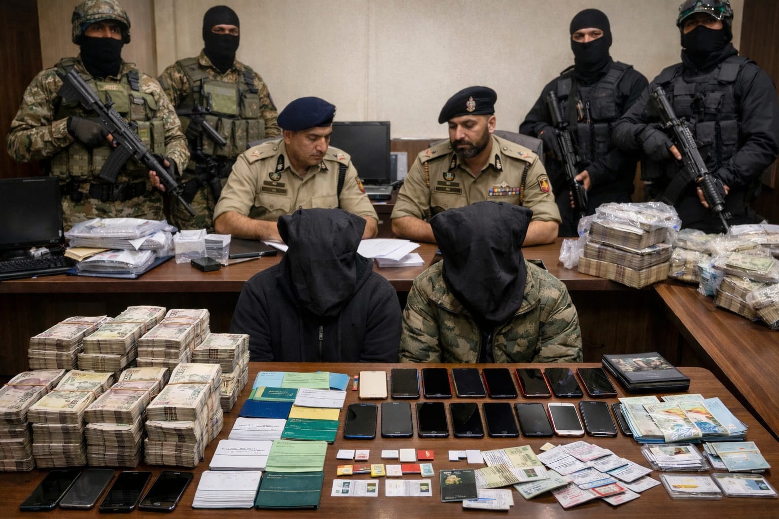 Security Agencies Bust Massive Mule Account Network in J&K