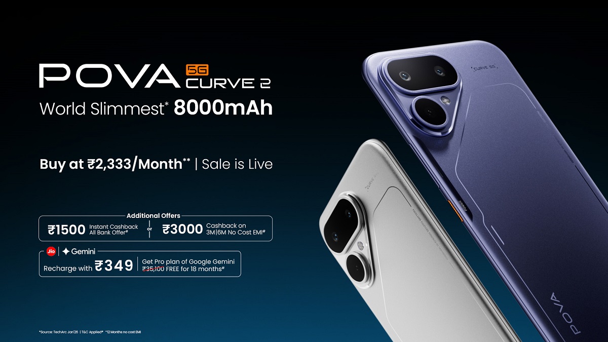 World’s Slimmest Smartphone POVA Curve 2 Hits Market